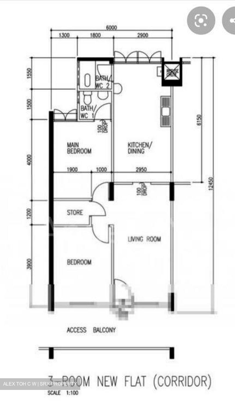 Blk 535 Cheng San View (Ang Mo Kio), HDB 3 Rooms #394410191